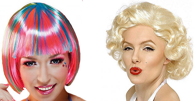 Funny wigs uk shop